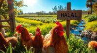 halal chicken not organic
