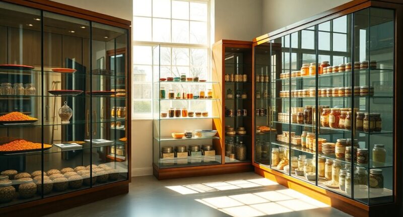halal display cabinets collection