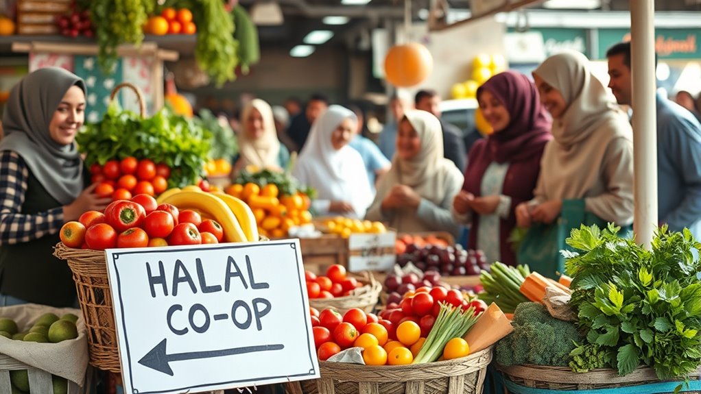 halal food purchasing collaboration