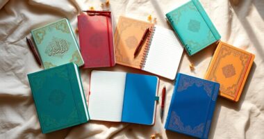 halal notebooks for organization