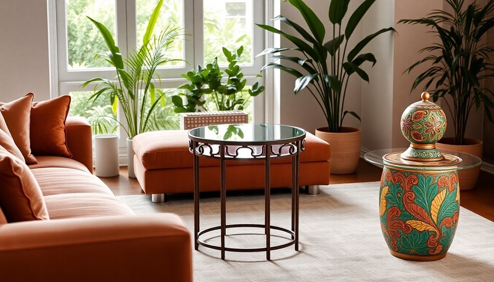 halal stylish functional side tables