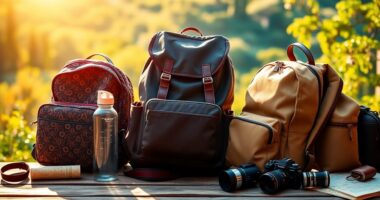 halal travel backpacks selection