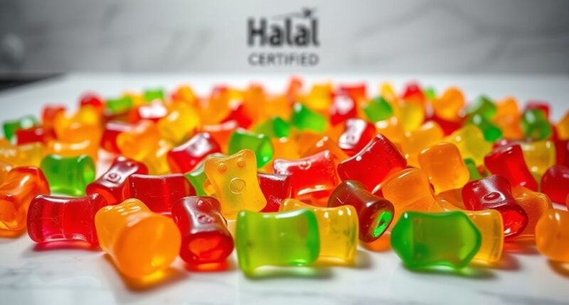 haribo gummy bears halal