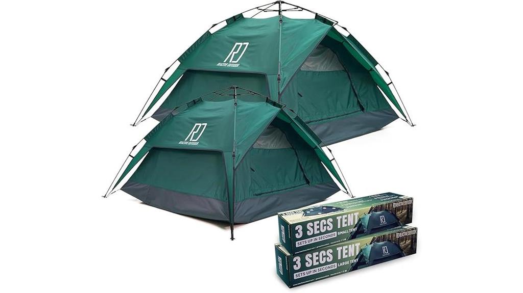 instant pop up tent