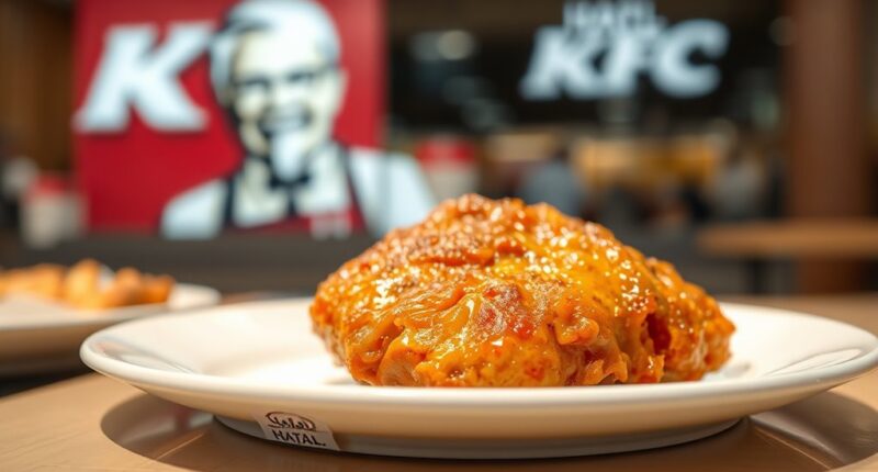 kfc chicken halal status