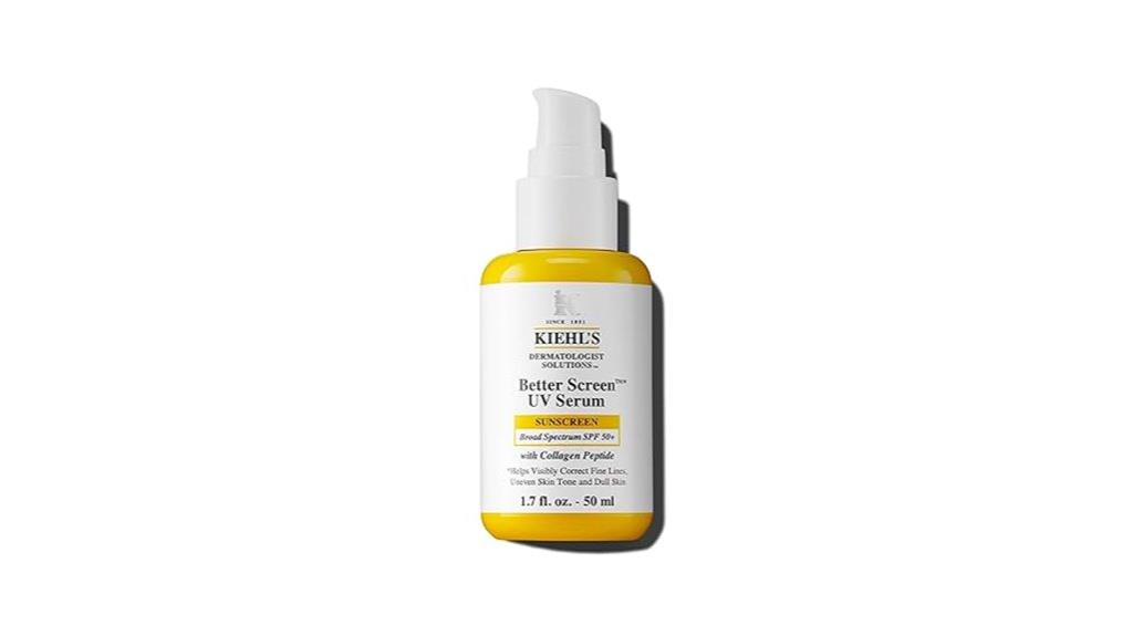 kiehls uv serum sunscreen