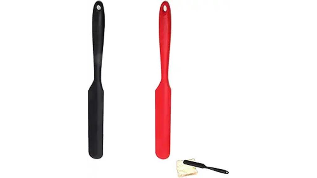 long handle silicone spatula