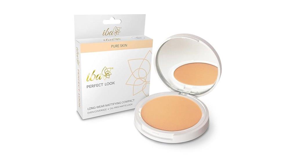 long wear mattifying compact