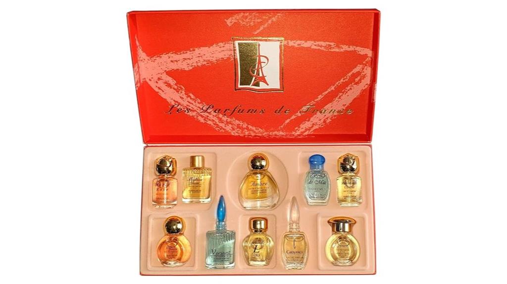 luxurious french perfume collection