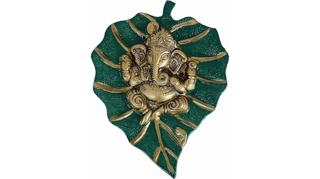 metal ganesha wall decor