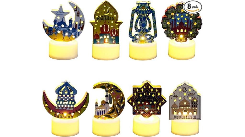 mini ramadan candle lanterns