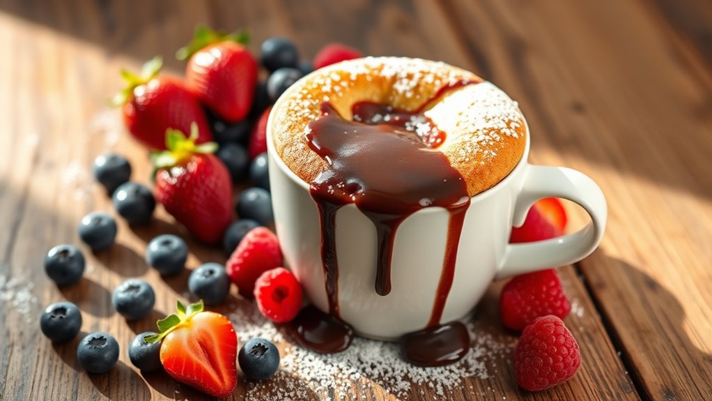 mug cake preparation guide