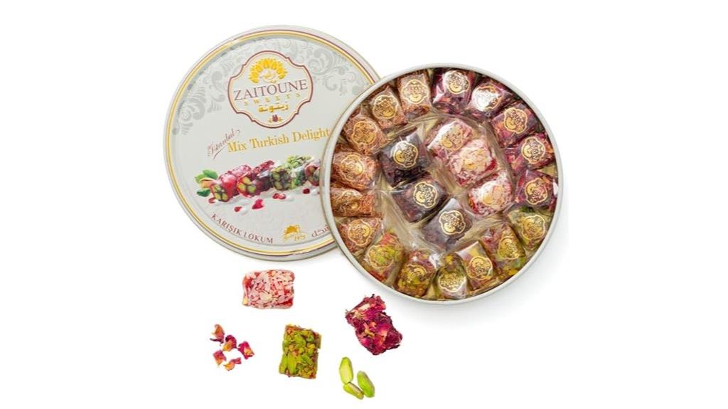 pistachio turkish delight box