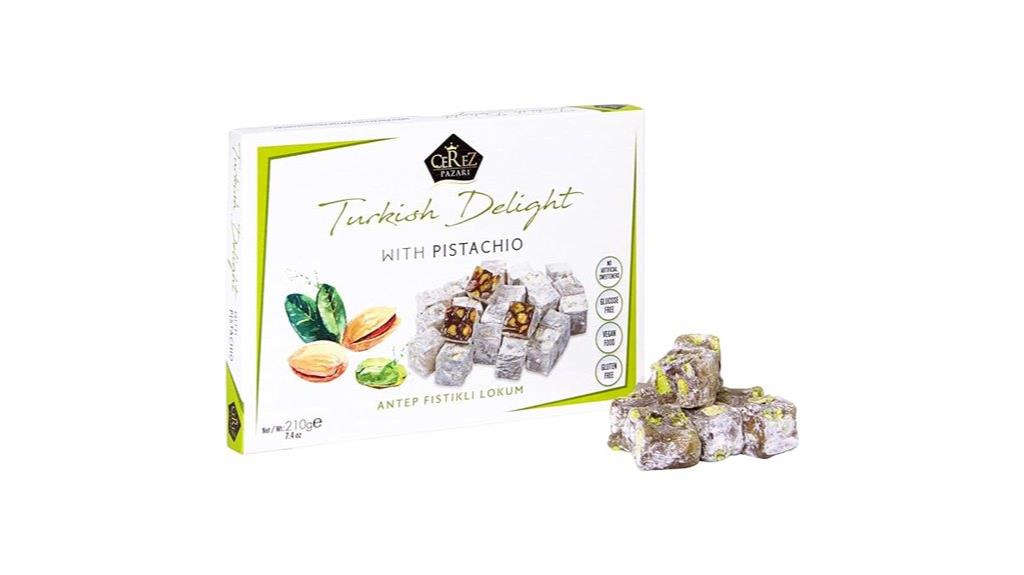 pistachio turkish delight gift