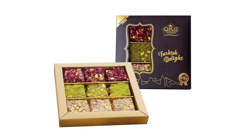 pistachio turkish delight gift