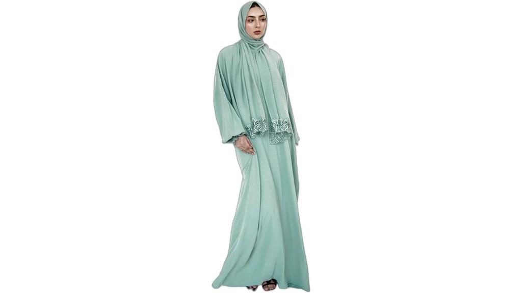 plain hijab abaya dress