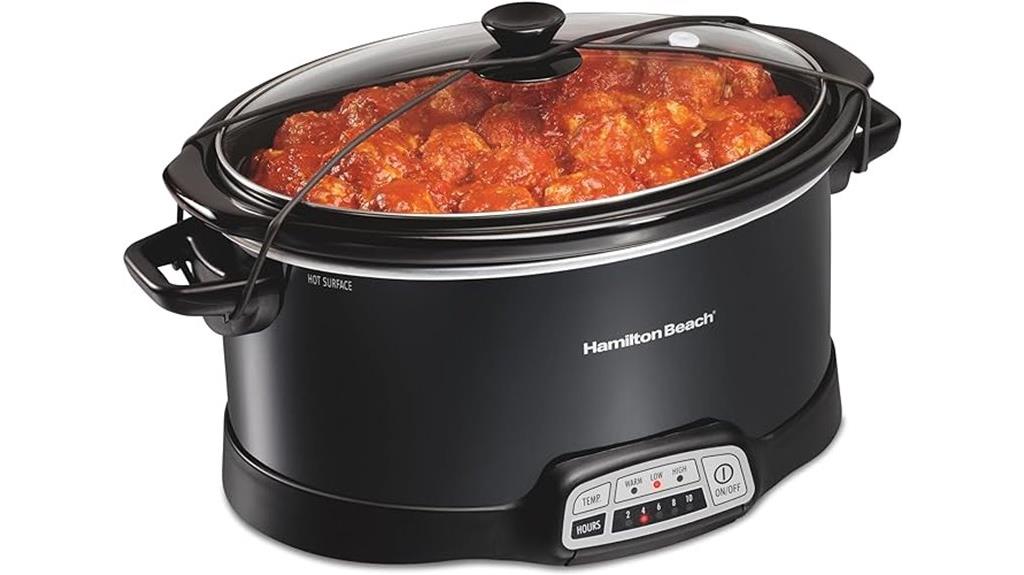 portable programmable slow cooker