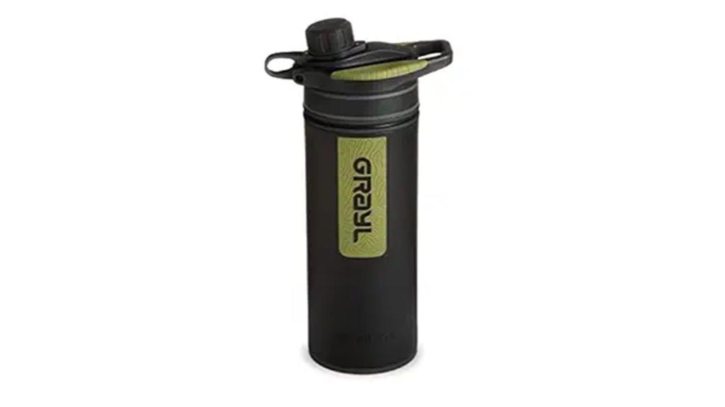 portable water purification bottle