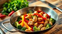 quick halal stir fry recipe