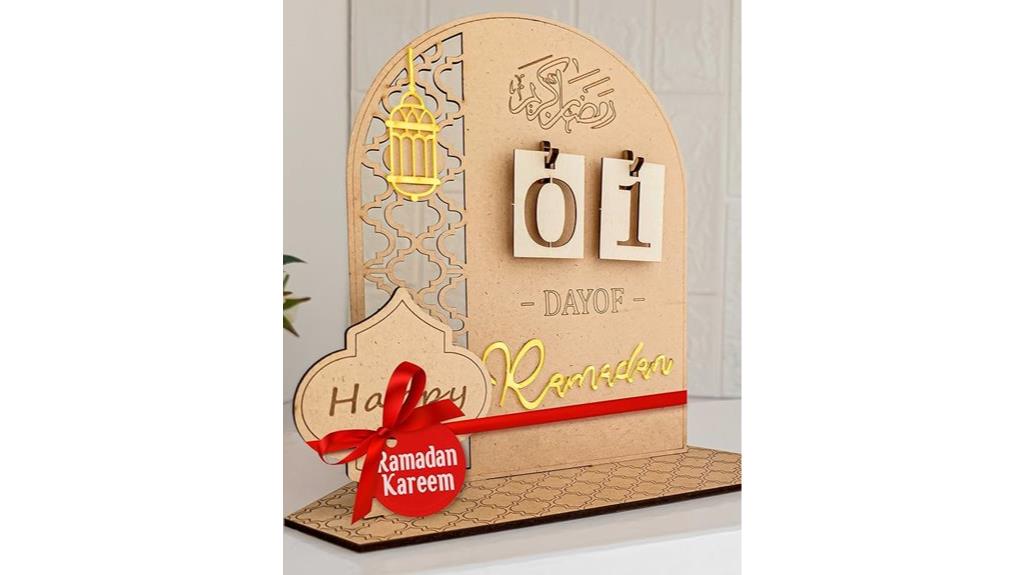 ramadan countdown home decor