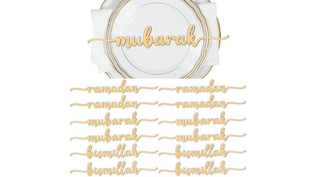 ramadan decorative wood signs