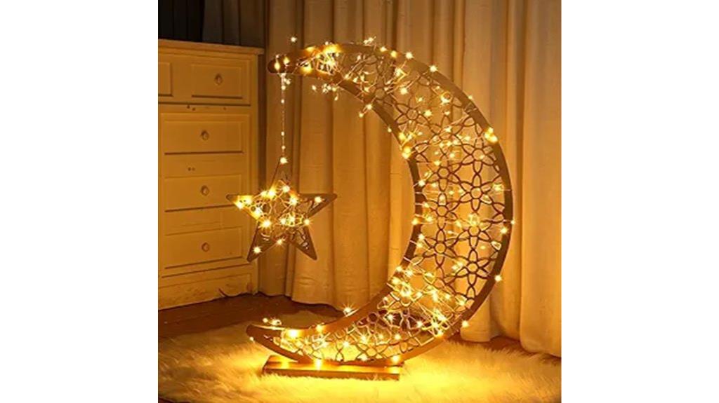 ramadan decorative wooden lamp