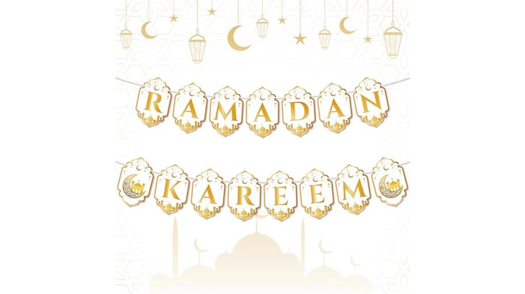 ramadan kareem banner set