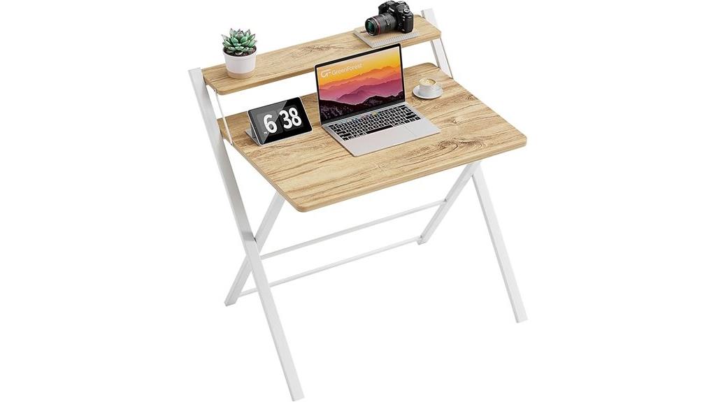 ready to use folding desk