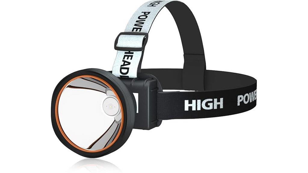 rechargeable led headlamp flashlight