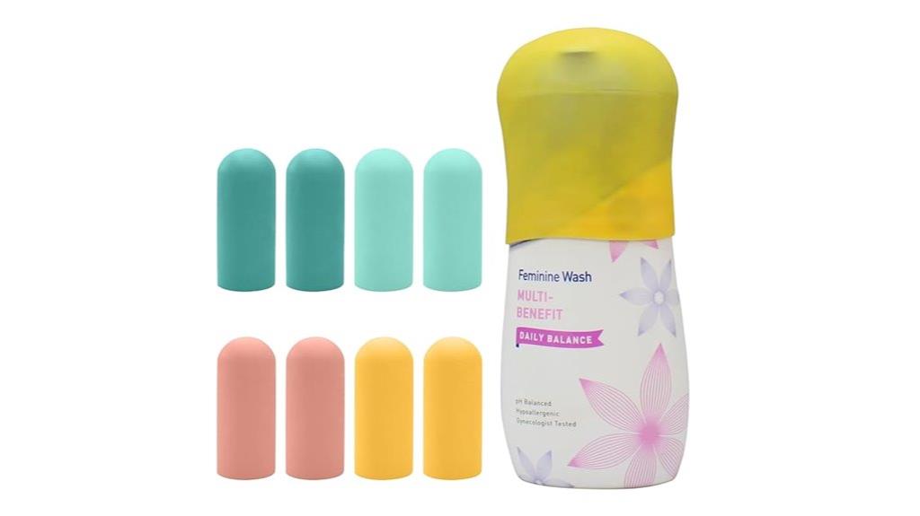 silicone bottle covers set