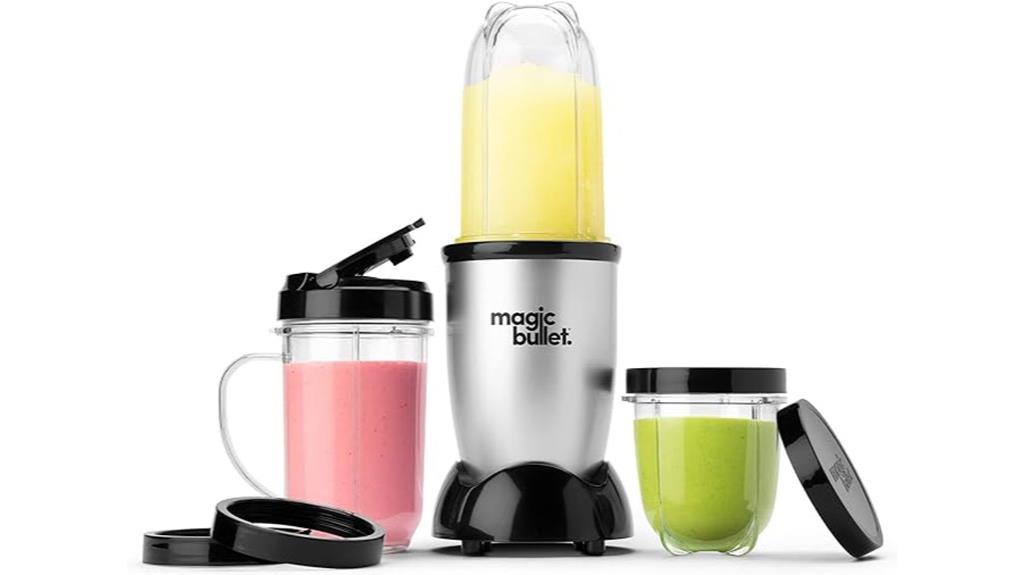 silver 11 piece blender set