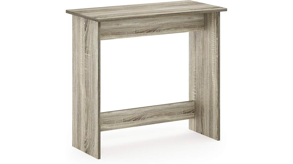 simplistic sonoma oak table