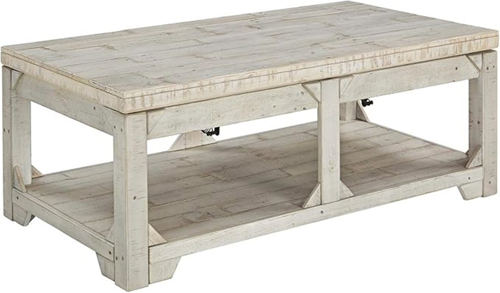 stylish ashley coffee table