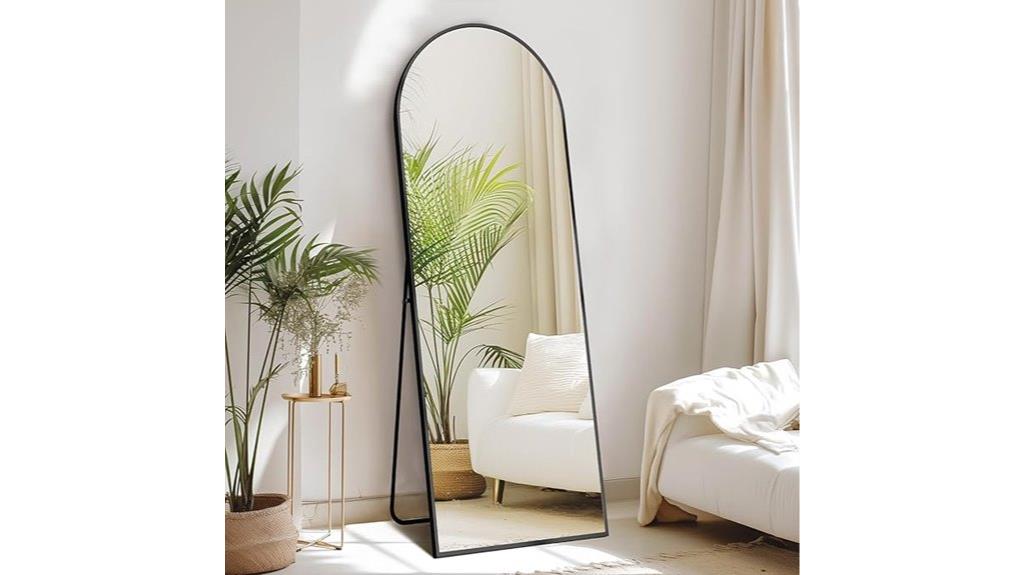 stylish full length mirror