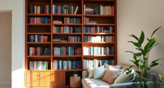 stylish functional halal bookshelves