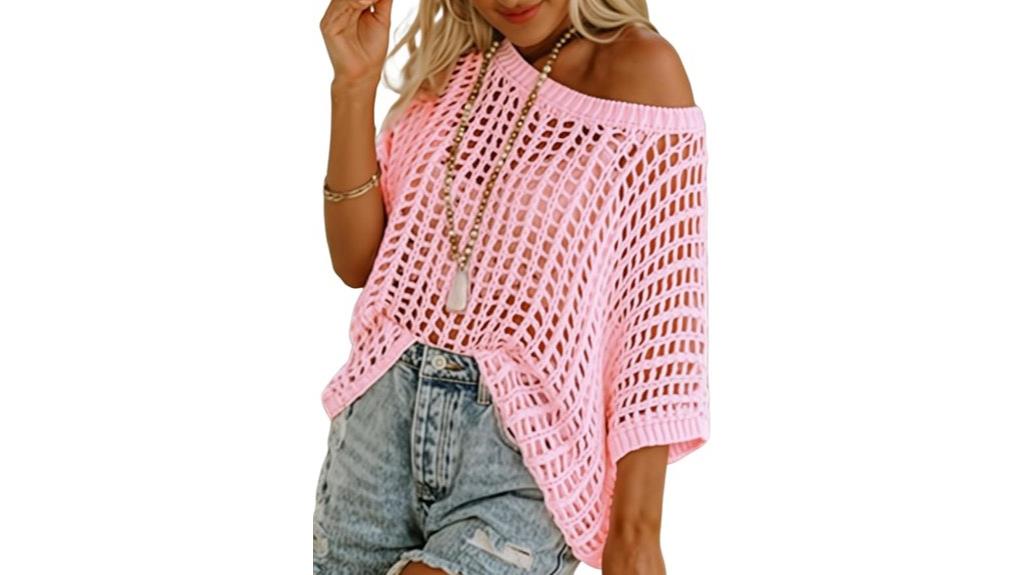 summer scoop neck sweater