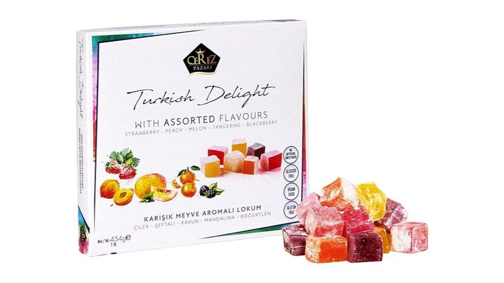 turkish delight candy assortment