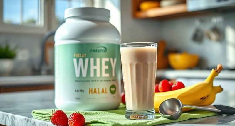 whey protein halal inquiry