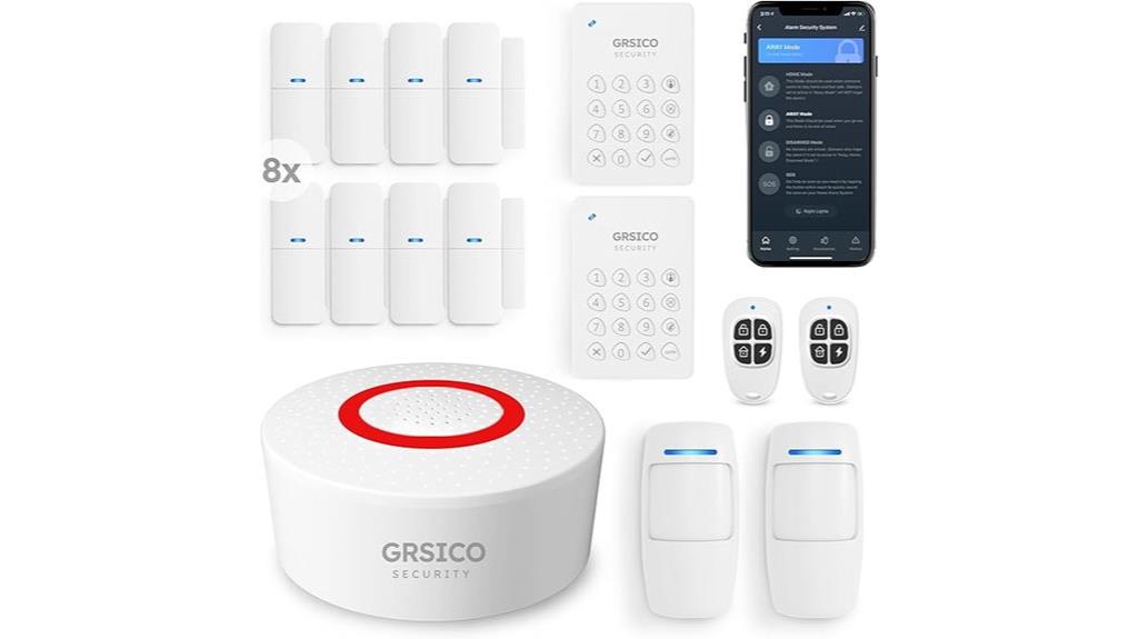 wireless alarm system kit