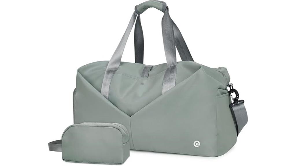 women s duffel bag with wet pocket