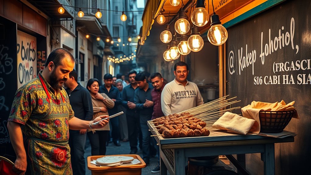 authentic halal street snacks