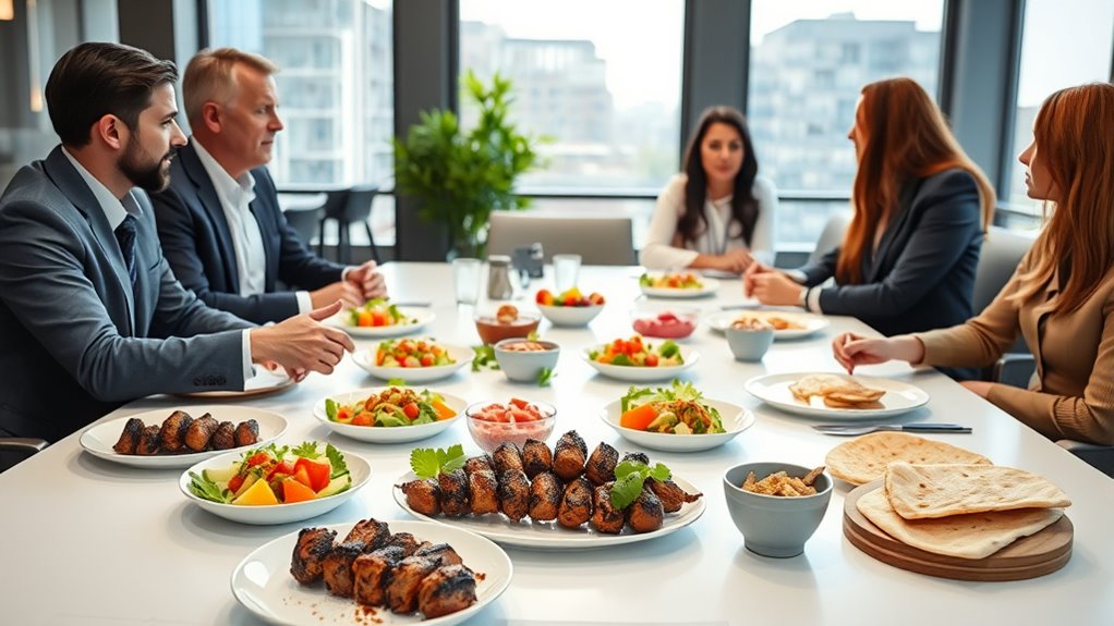 communicate dietary needs respectfully