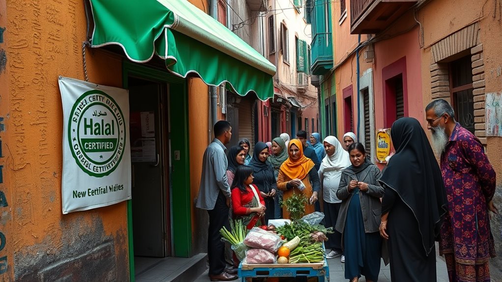 connecting with local halal resources