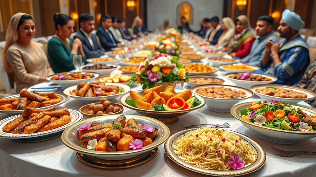 diverse inclusive wedding menu
