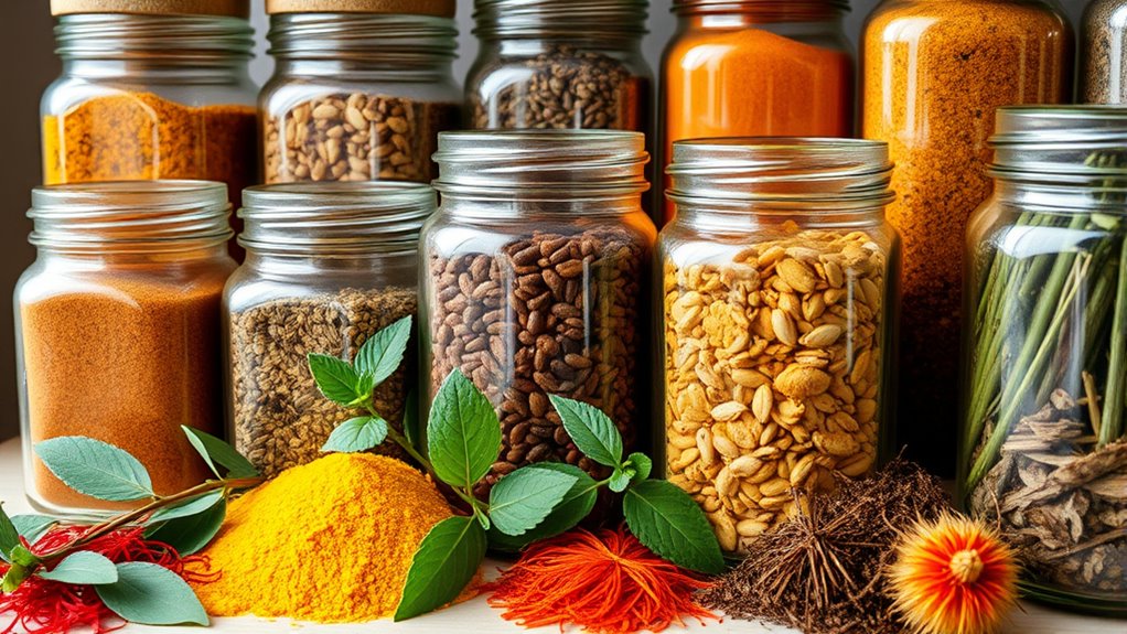 essential spices and herbs