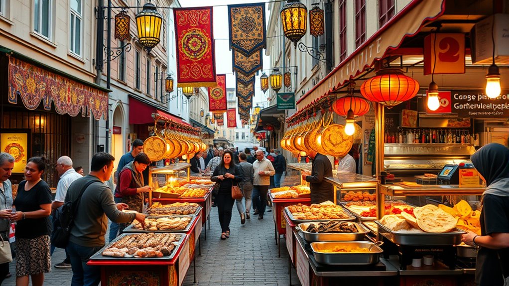 european halal food celebrations