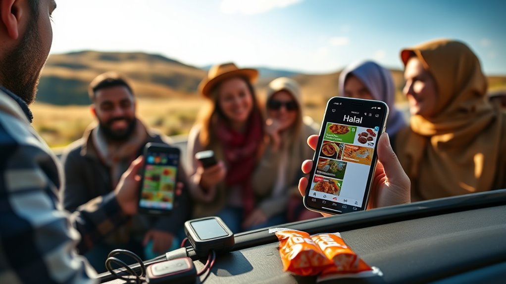 find halal food apps