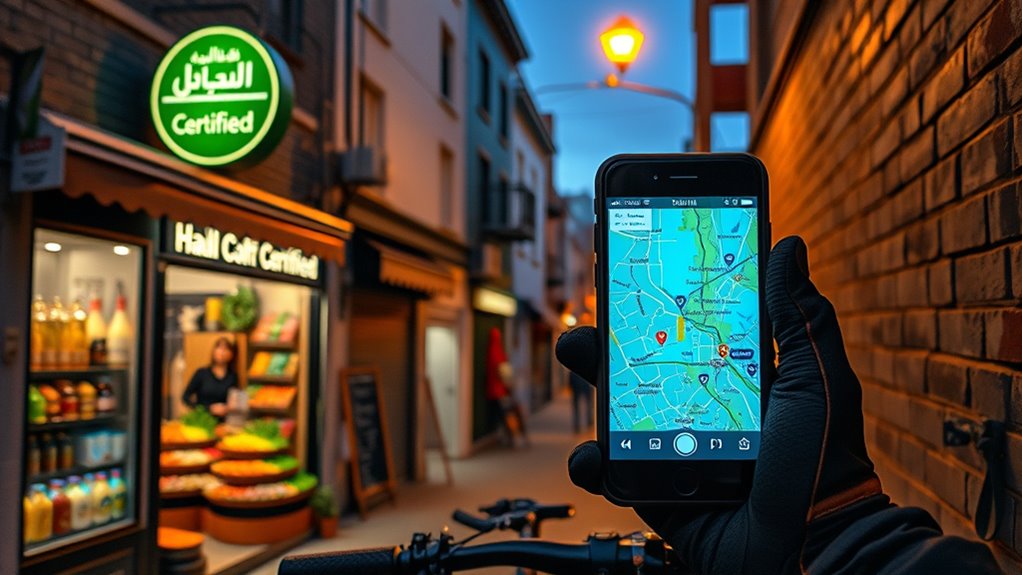 finding halal food locally
