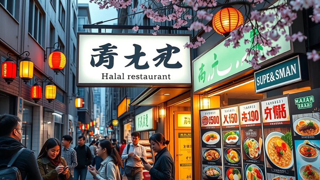 finding halal food options