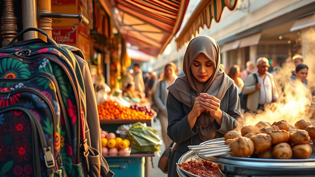 finding halal food options